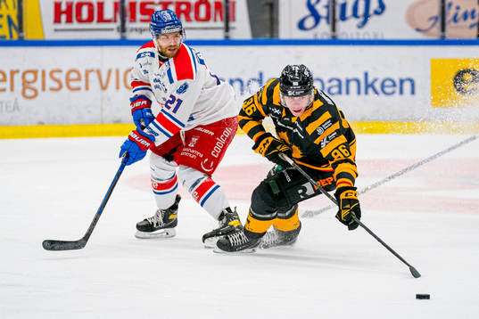 Oskarshamns Brian Cooper och Skellefteås Rickard Hugg