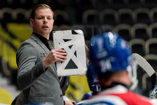 Oskarshamns tränare Martin Filander