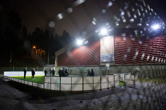 Exteriör av Modohallen