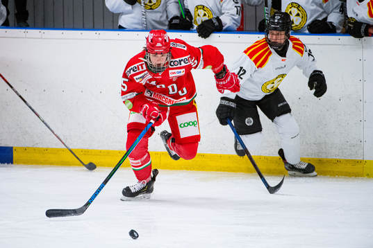 Modos Daniela Pejsova och Brynäs Fanny Brolin