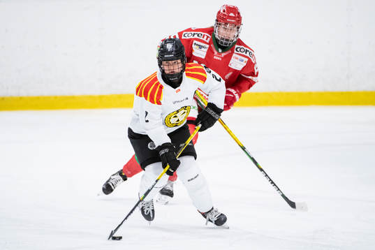 Brynäs Maja Nylén-Persson och Modos Josefine Biseth