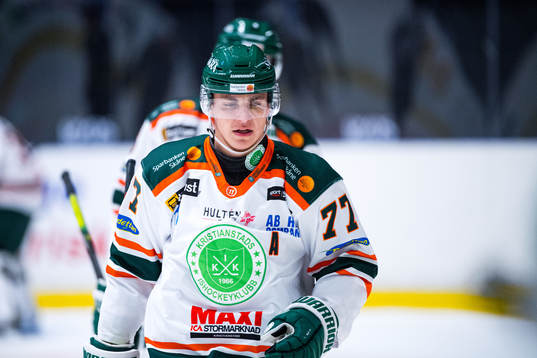 Kristianstads Herman Hansson deppar