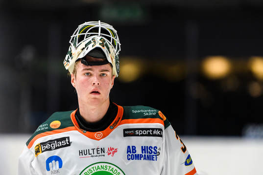 Kristianstads målvakt Calle Clang