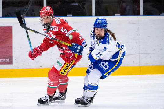 Modos Daniela Pejsova och Leksands Hanna Sköld