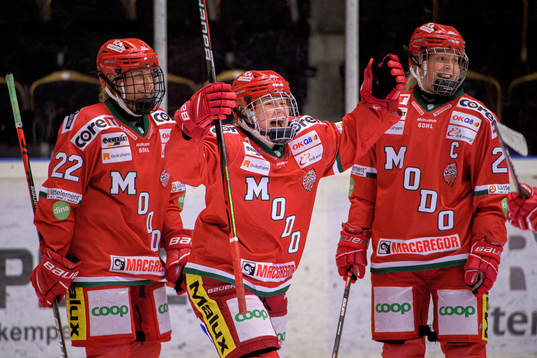 Modos Jaycee Magwood, Lina Ljungbom och Olivia Carlsson