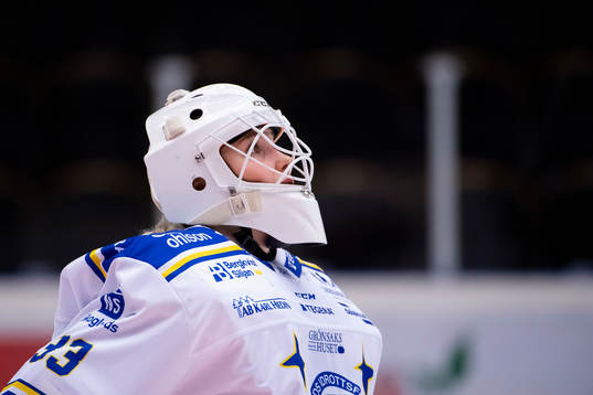 Leksands målvakt Amanda Johansson
