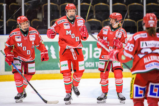 Modos Erica Rieder , Lore Baudrit och Paula Bergström