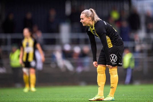 Hammarbys Emma Jansson deppar