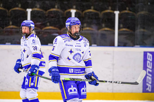 Leksands Annie Silén och Tuva Kandell  deppar