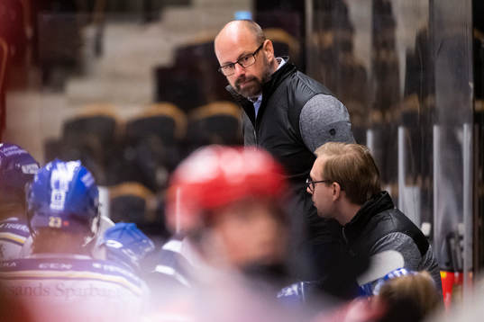 Leksands tränare Lars Stenmark