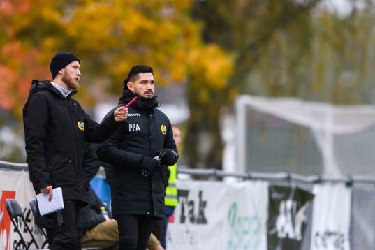 Hammarbys tränare Pablo Pinones-Arce