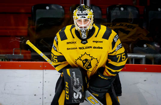 Skellefteås målvakt Arvid Söderblom
