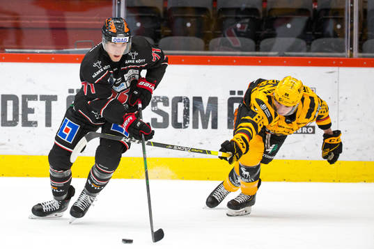 Örebros Borna Rendulic och Skellefteås Tyler Morley