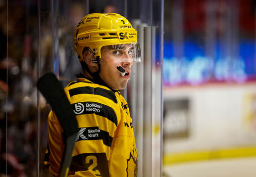 Skellefteås Adam Wilsby deppar