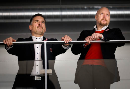 Örebros General Manager Stefan Bengtzén och sportchef