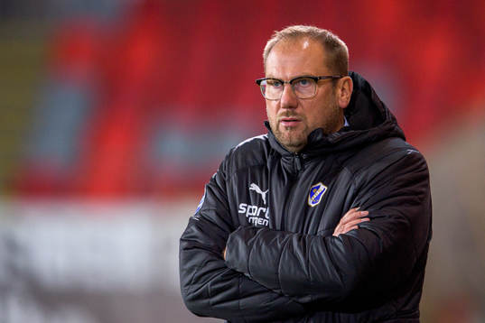 Halmstads tränare Magnus Haglund