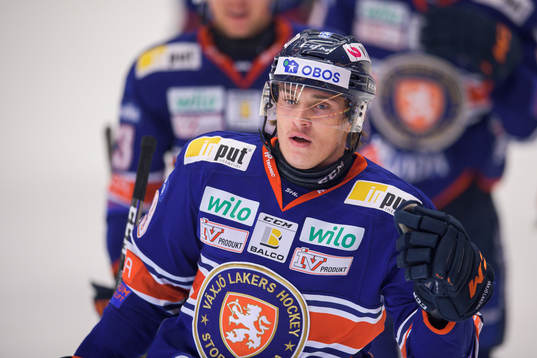 Växjös Pontus Holmberg jublar