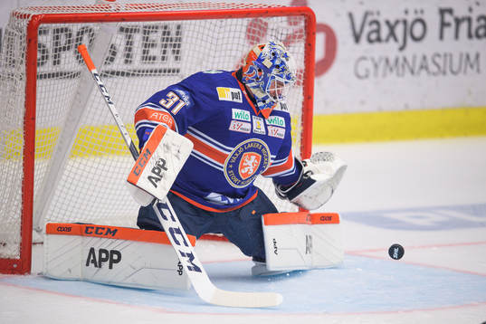 Växjös målvakt Erik Källgren