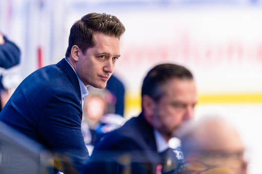 Växjös tränare Sam Hallam