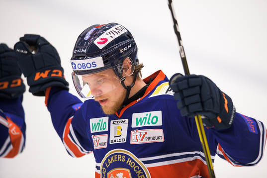 Växjös Ludvig Nilsson jublar