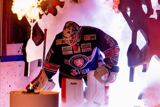 Växjös målvakt Erik Källgren
