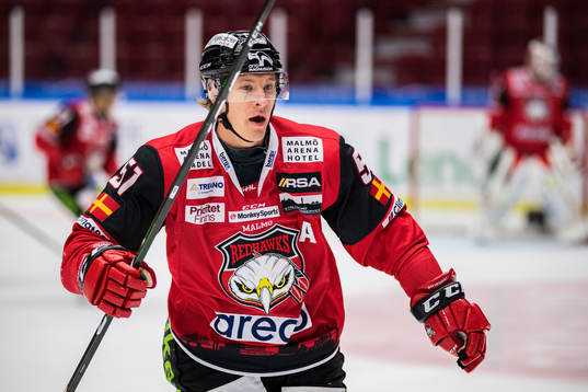 Malmö Redhawks Emil Sylvegård