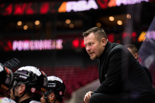 Malmö Redhawks tränare Joakim Fagervall