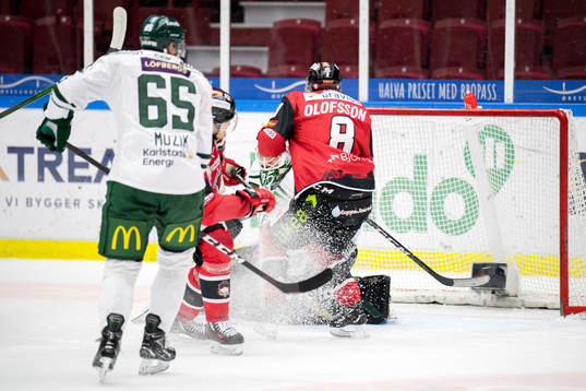 Malmö Redhawks Johan Olofsson gör 2-2