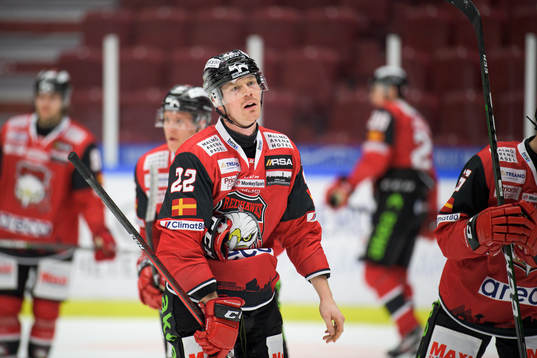 Malmö Redhawks Lars Bryggman deppar
