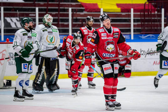 Malmö Redhawks Lars Bryggman deppar