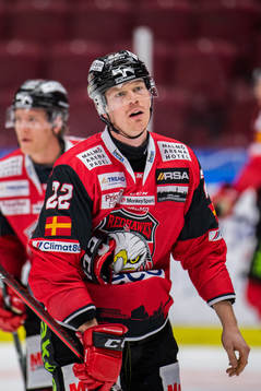 Malmö Redhawks Lars Bryggman deppar