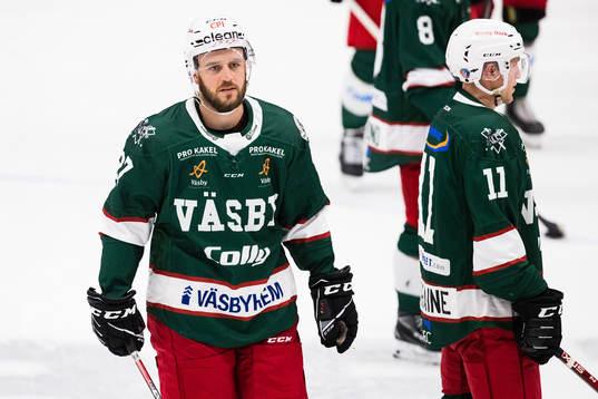 Väsbys Ricard Blidstrand och Johan Lorraine