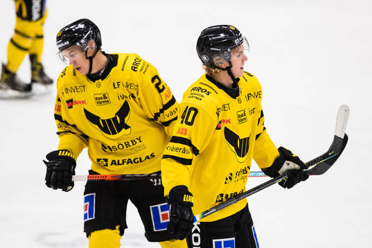 Västerås Sebastian Benker och Isac Skedung deppar