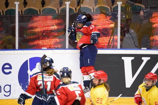 Stockholms Olivia Sohrner jublar