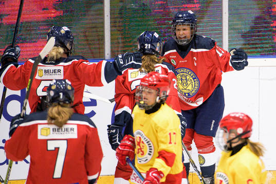 Stockholms Olivia Sohrner jublar