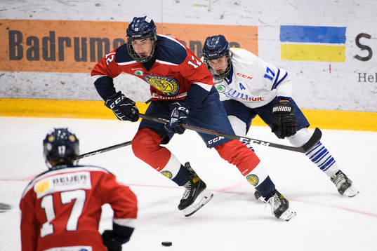 Stockholm Nords Vilmer Alriksson och Västerbottens Liam