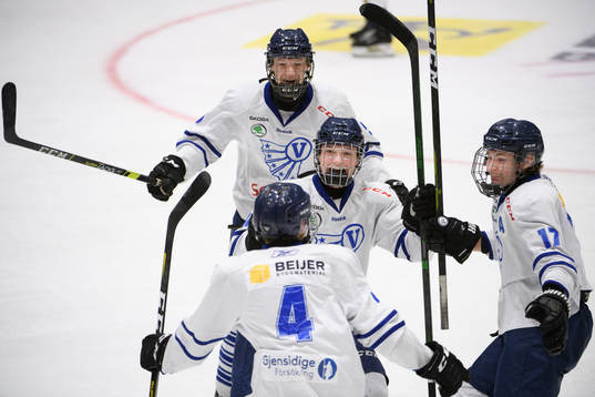 Västerbottens Wilmer Lindfors, Filip Ekström, Liam