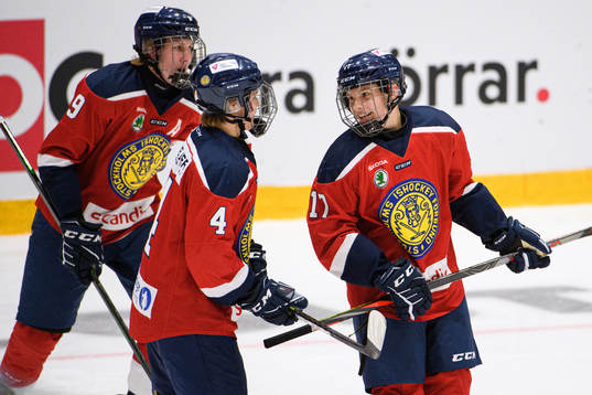 Stockholm Nords Kasper Dahlqvist, Axel Skarp och Felix