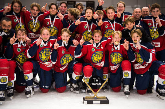 Stockholm Nords spelare jublar