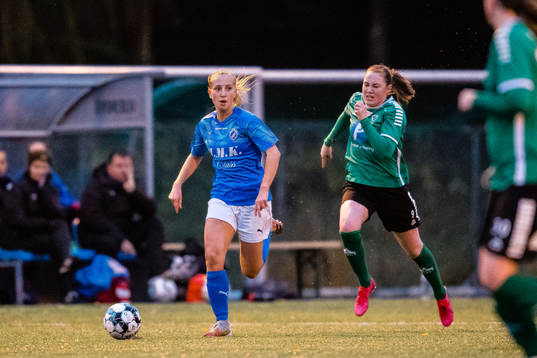 Emma Østvold of Grei and Vilde Bratland of Fløya