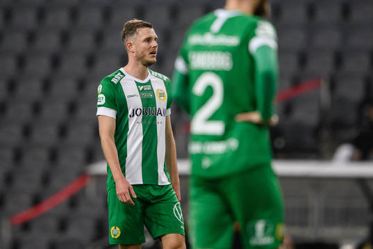 Hammarbys Richard Magyar deppar