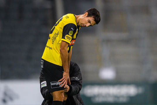 Häckens Nikola Gulan har ont