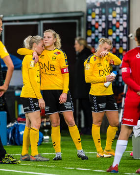 Cathrine Emelie Dahlström and Sophie Roman Haug of LSK