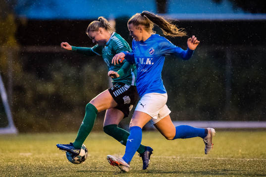 Martine Fredrikke Hansen of Fløya and Rikke Fleischer