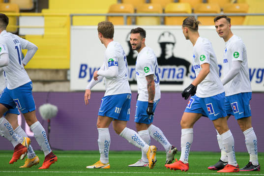 IFK Norrköpings Sead Haksabanovic jublar