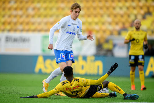 IFK Norrköpings Ísak Bergmann Jóhannesson och Elfsborgs