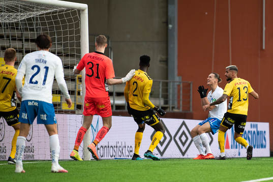 IFK Norrköpings Jonathan Levi deppar