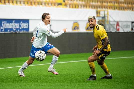 IFK Norrköpings Simon Thern och Elfsborgs Rami Kaib