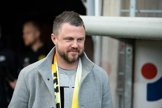 Elfsborgs manager Jimmy Thelin