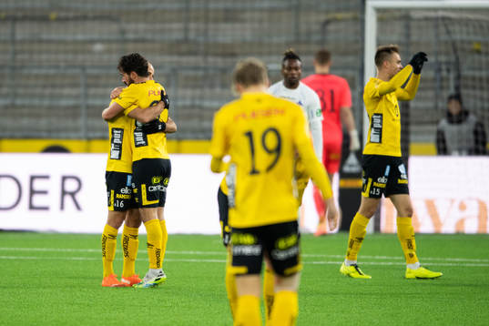 Elfsborgs spelare jublar